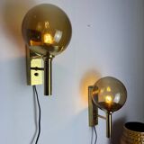 Set of 2 Mejlstrøm Belysning Model 803 Wall Lamps