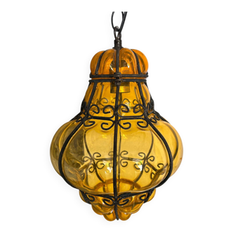 Murano style pendant light