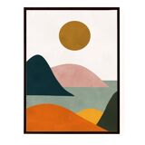 Peinture faite à la main 29,7x42cm