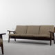 Canapé et fauteuil de Hans J. Wegner pour Getama, 1960