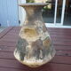 Vase vintage décor animaux préhistoire signé Armen