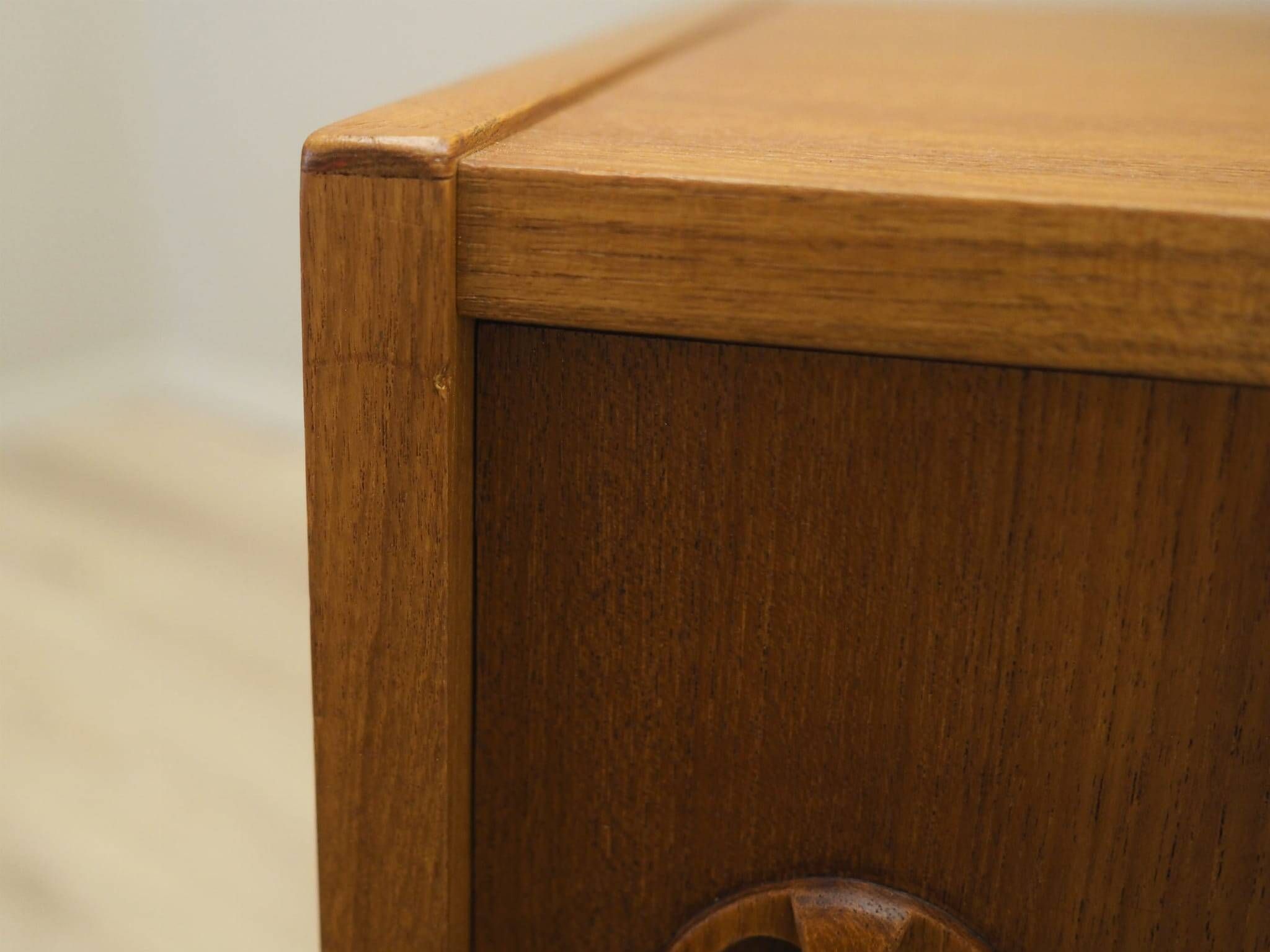 Teak cabinet, Danish design, 1970s, production: Denmark