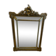 Bevelled mirror with gilded stucco parclose, from the Napoleon III period