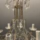 Italian vintage crystal beaded chandelier