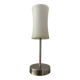 Vintage metal and glass touch lamp
