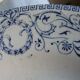 Lot of 6 hollow plates earthenware Creil Montereau décor Marie Louise