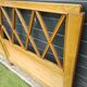 pair of antique solid wood headboards