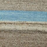 Tapis kilim vintage fait main beige et bleu, style scandinave naturel