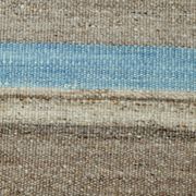 Tapis kilim vintage fait main beige et bleu, style scandinave naturel