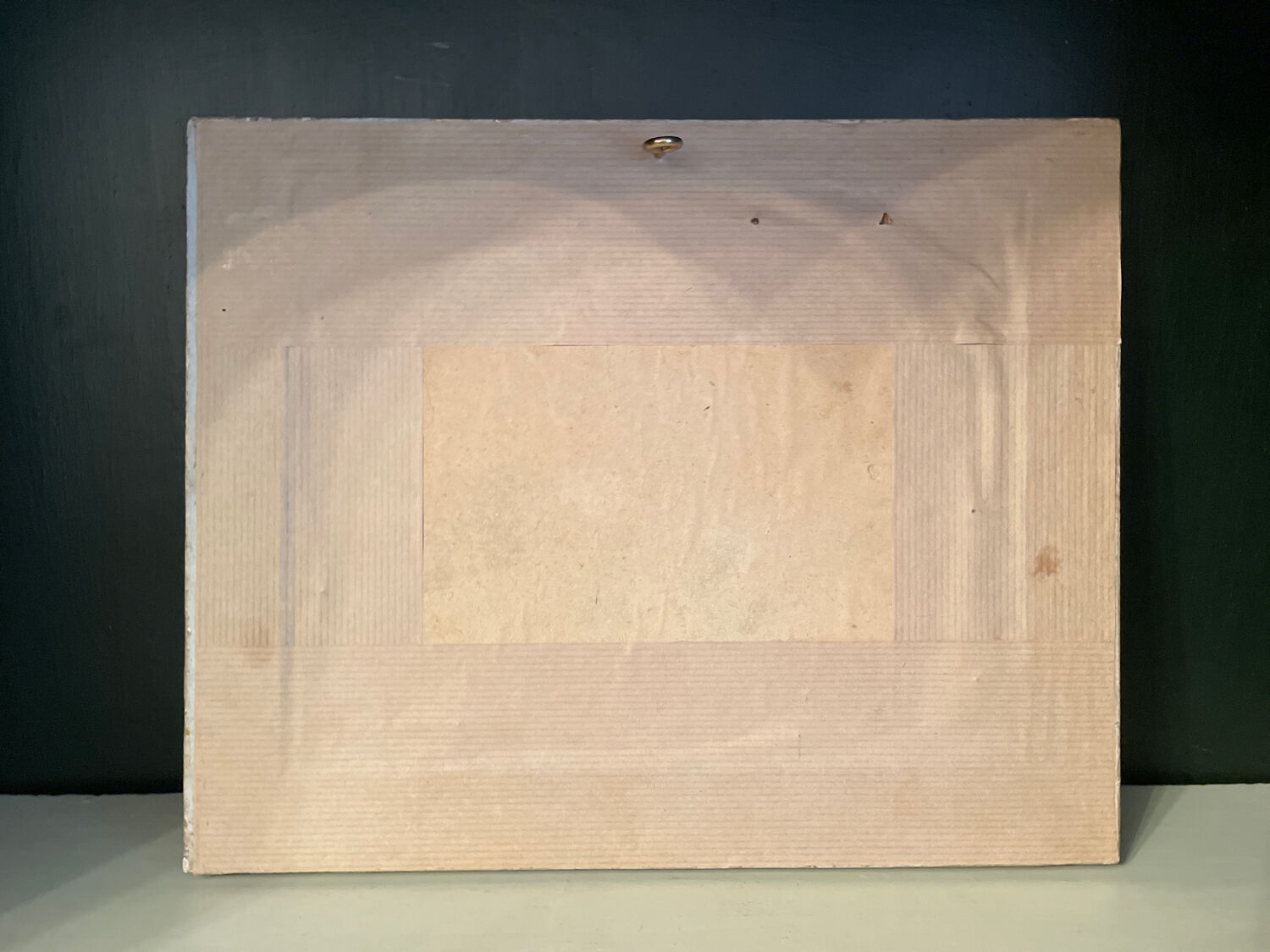 Old painting nineteenth oil on panel "Putti"