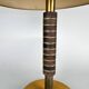Lampe de table vintage Bauhaus en métal et bakélite