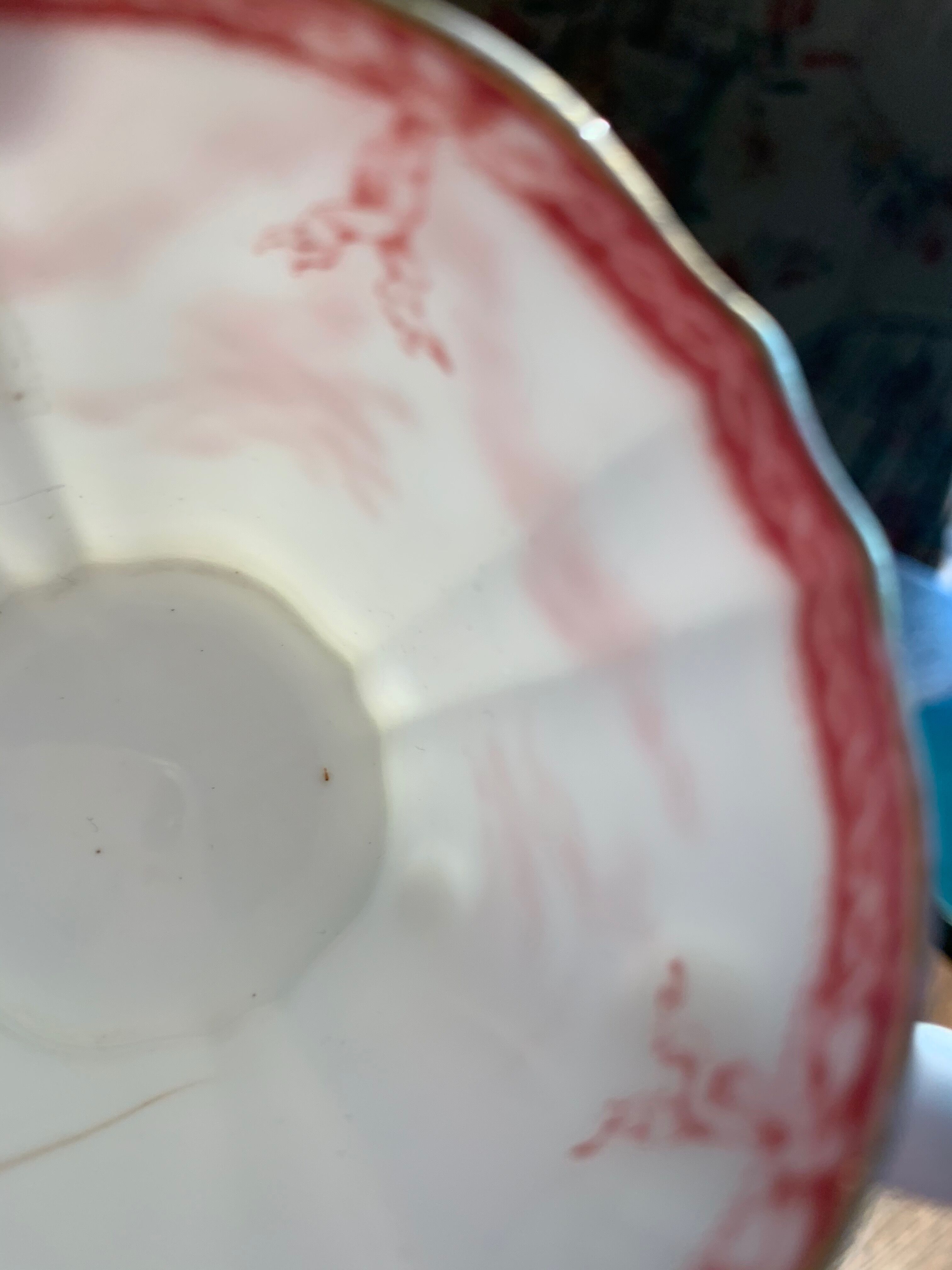 Porcelain mocha service