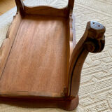 Louis XV regency coffee table in solid walnut