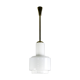 Vintage bauhaus opaline cascade pendant light, 1940s