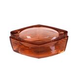 Glass ashtray, Italian design, 1960s, made in Italy