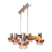 Raak vintage 6-light chandelier
