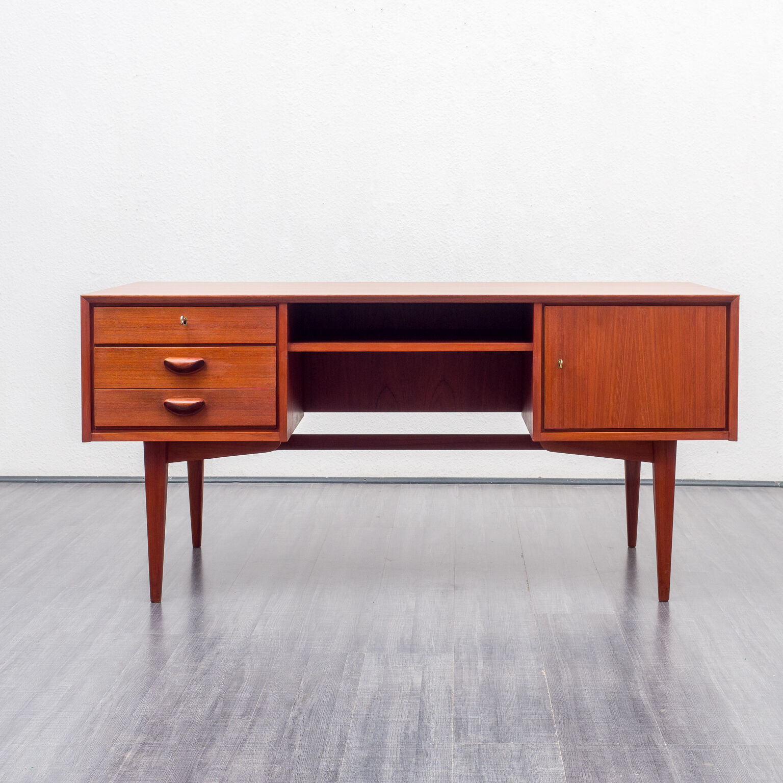 Office 60s, teak, restored
