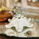 Antique ceramic flower vase soliflore