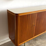 Sideboard and Matching Decorative Art Piece from the Cruise Liner "SS Rotterdam"