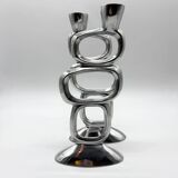 Pair of candlesticks "Circle" – Matthew Hilton, 1980s