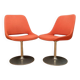 Set of Finnish Polaris swivel chairs by Eero Aarnio for Asko Export, 1970s