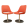 Set of Finnish Polaris swivel chairs by Eero Aarnio for Asko Export, 1970s