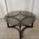Glass & wood coffee table - Ingmar Relling