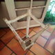 Wooden workshop top stool