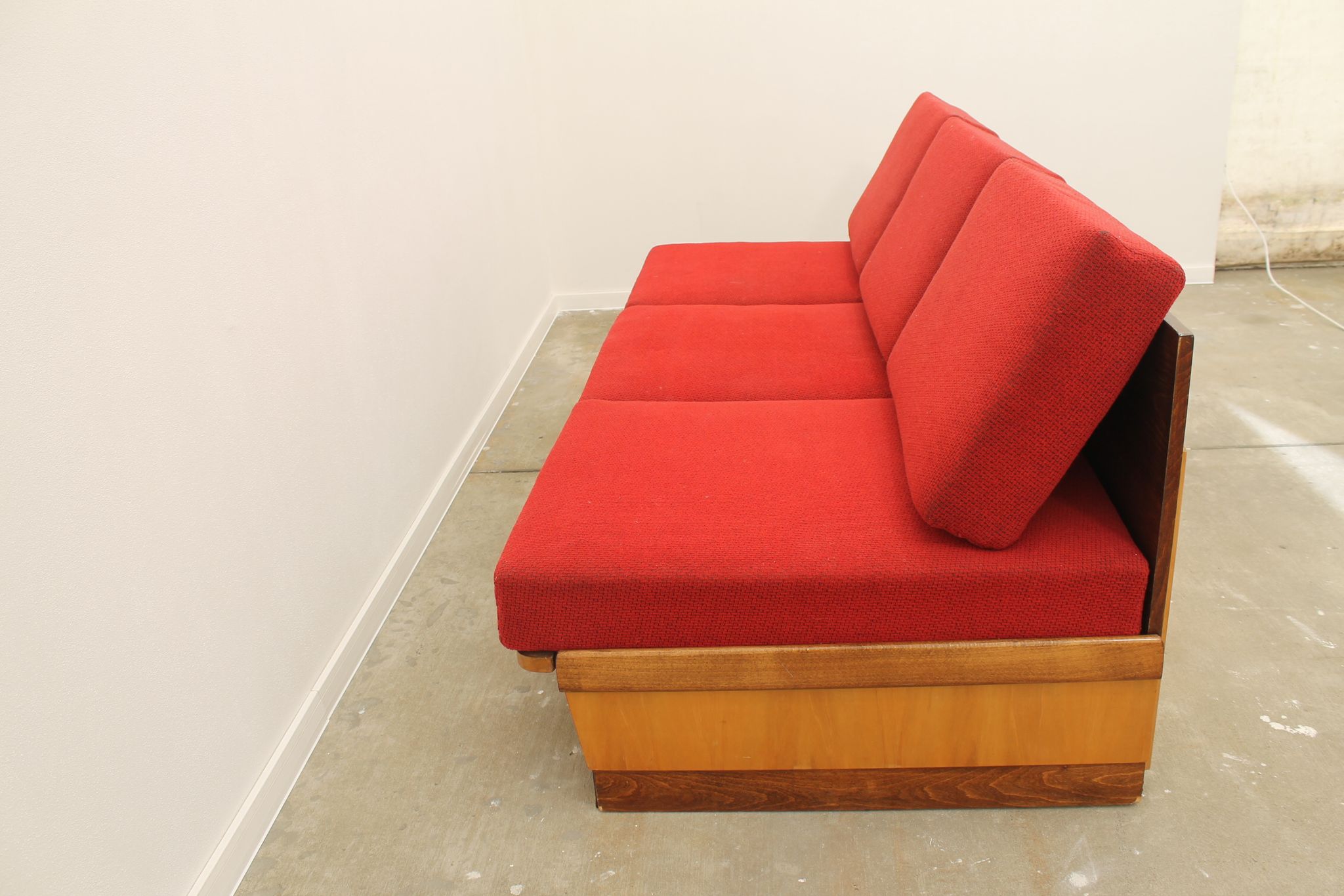 Midcentury Folding Sofa by Mier, 1960s, Czechoslovakia