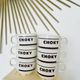 Set of 6 vintage chocolate cups “Choky” Churchill England