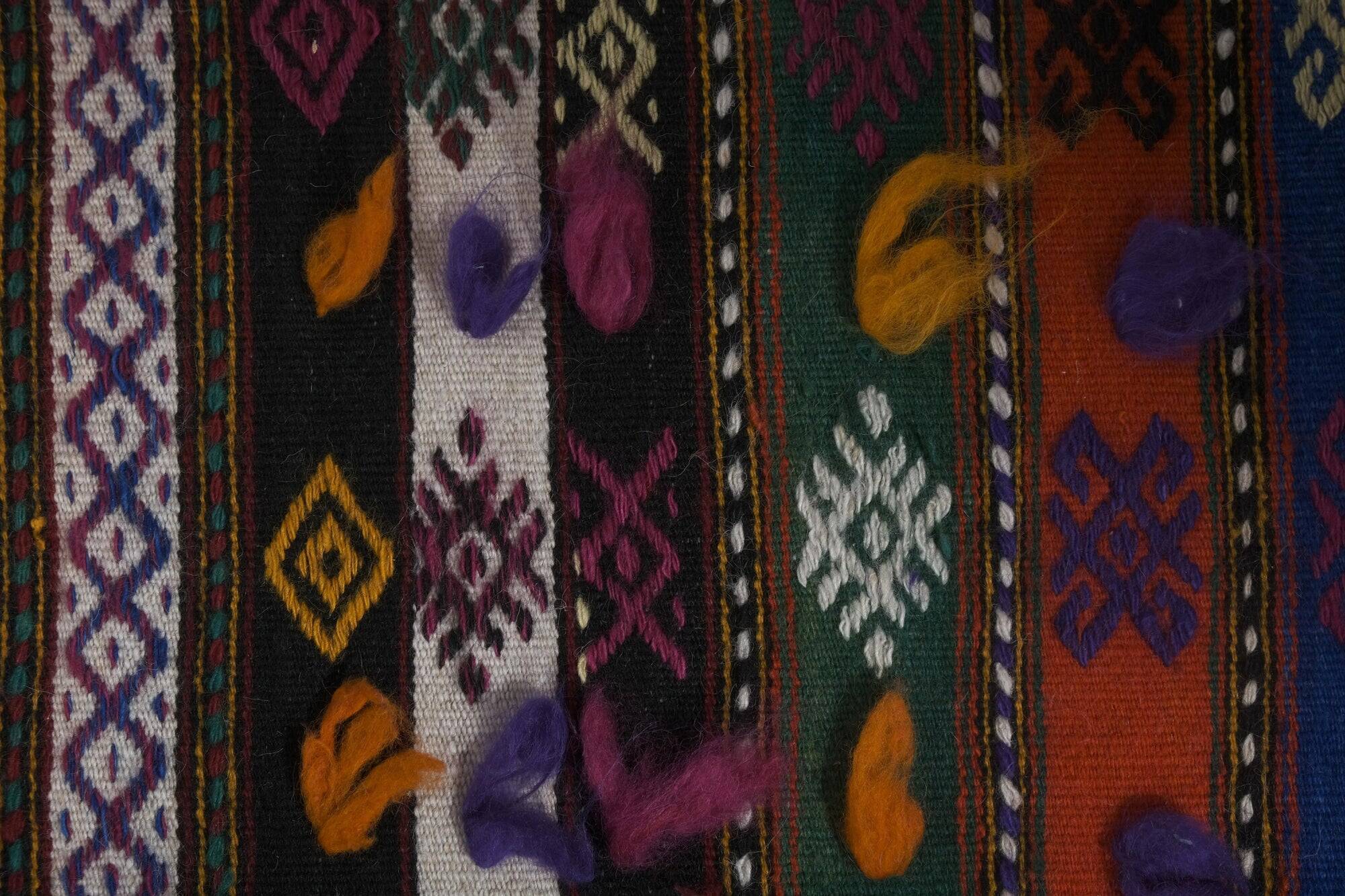 Tapis de couloir turc vintage
