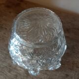 Vase bouquetière en verre Liège 18e siècle