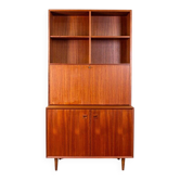Vintage Teak Secretary Desk by Erik Brouer, Denmark, 1960s