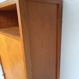 Wing-shaped locker cabinet from the 1950s