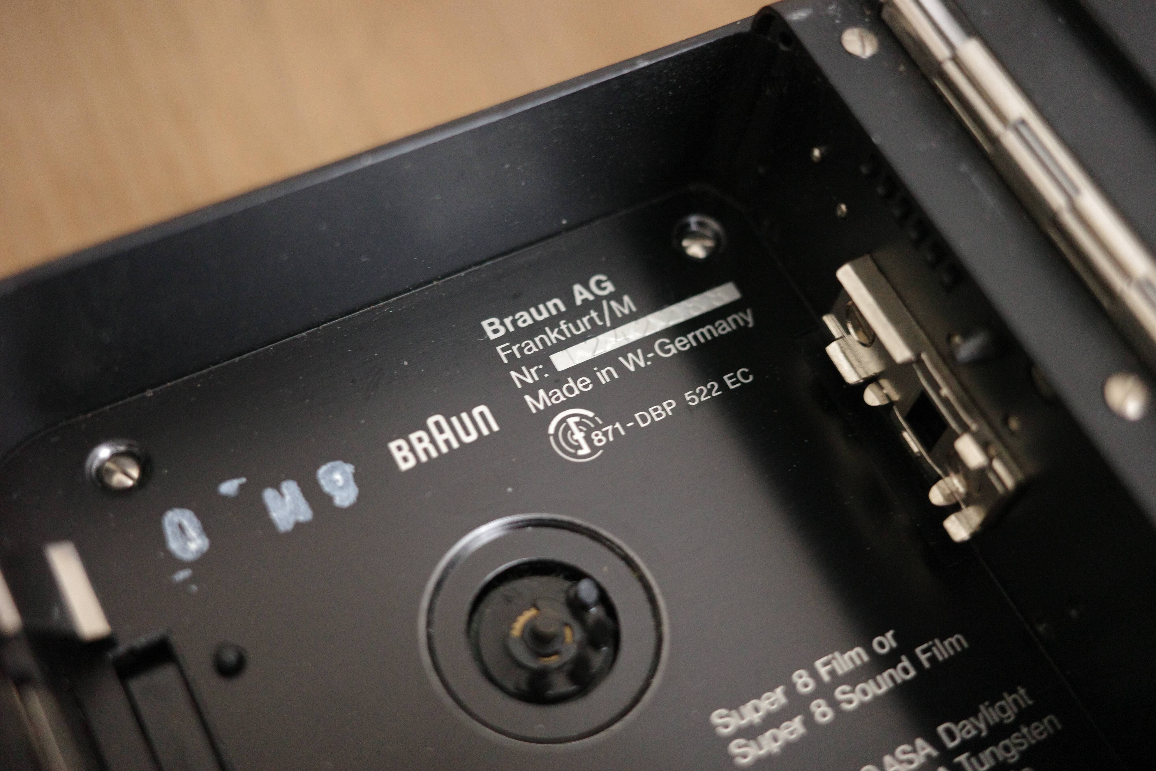 Super 8 Braun Nizo (YSL)