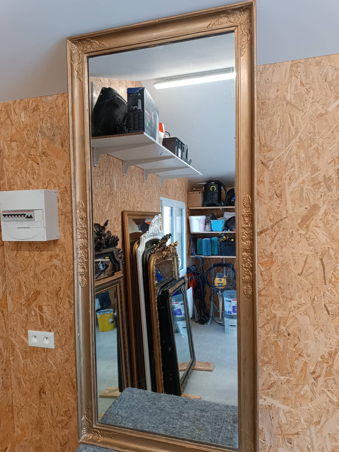 Miroir ancien 150/66 cm
