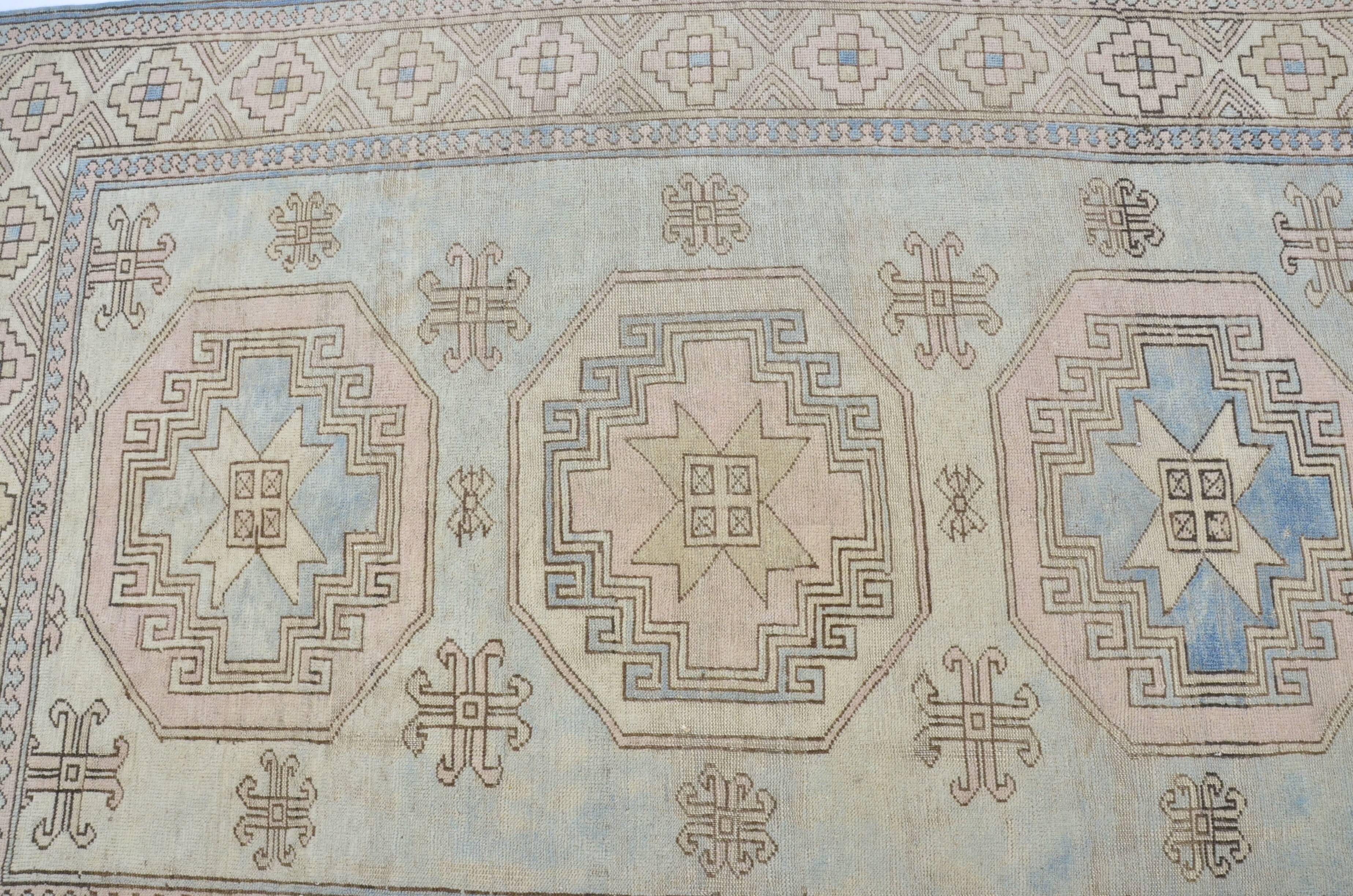 Anatolian Oushak wool rug, reference 3558