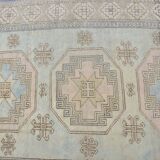 Anatolian Oushak wool rug, reference 3558