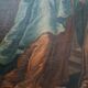 Oil painting on canvas, early Italian school, 18th century - Visitation