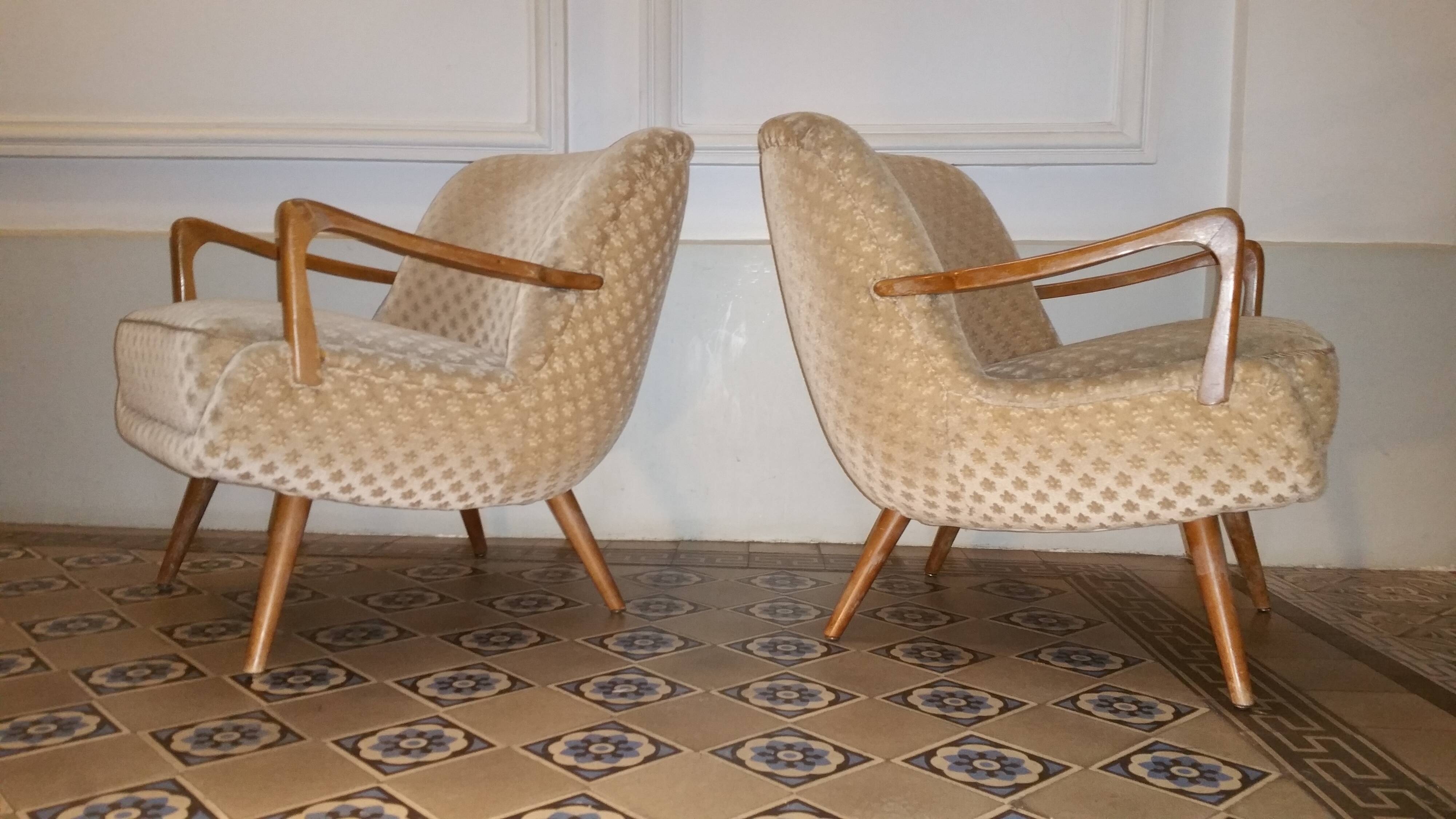 Sofa Scandinavian cocktail years 50-60