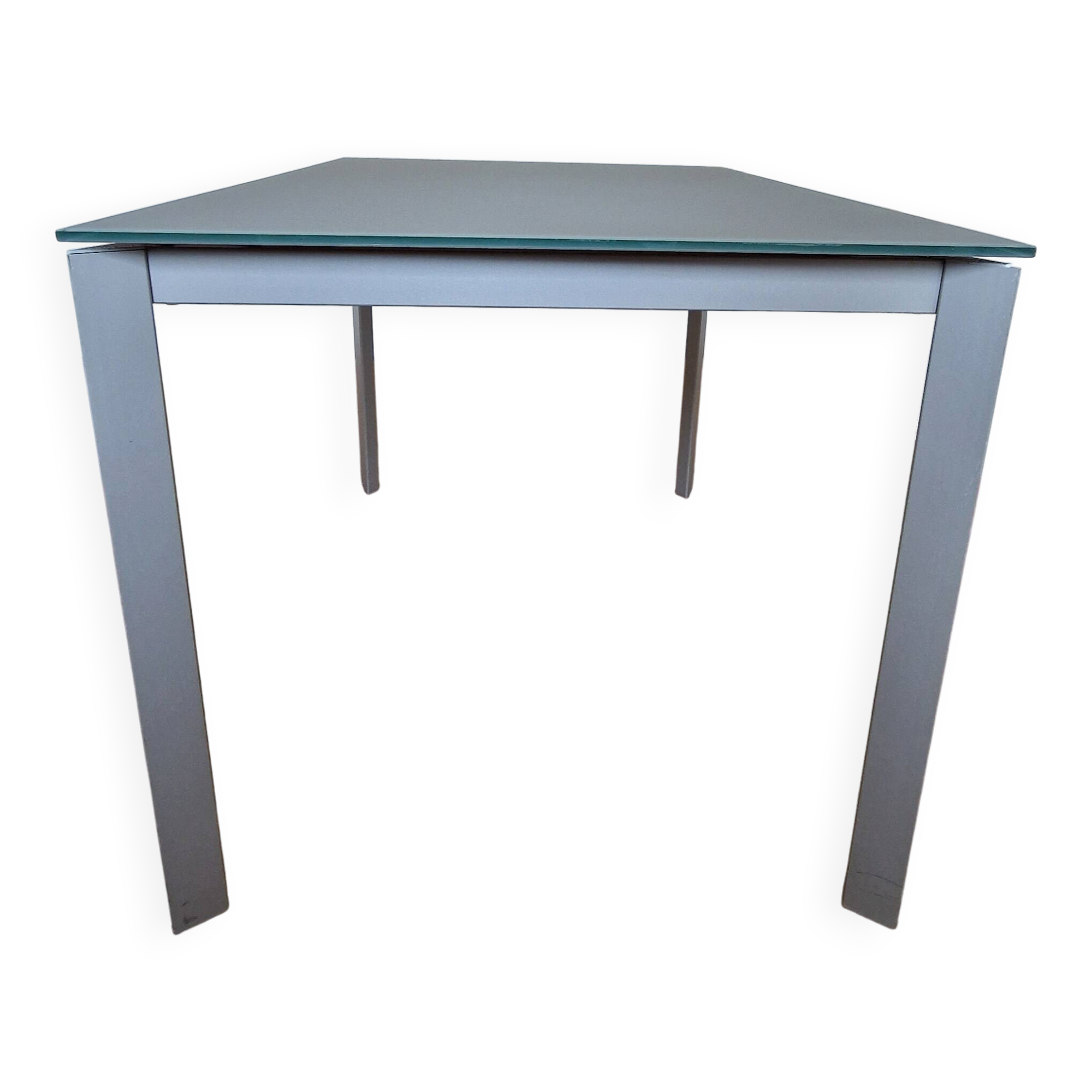 Dublino glass table by Bontempi