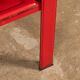 20thC Italian Red Leather Chair By Toussaint & Angeloni For Matteo Grassi