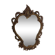 Old mirror Louis XV rocaille style, 48x33 cm
