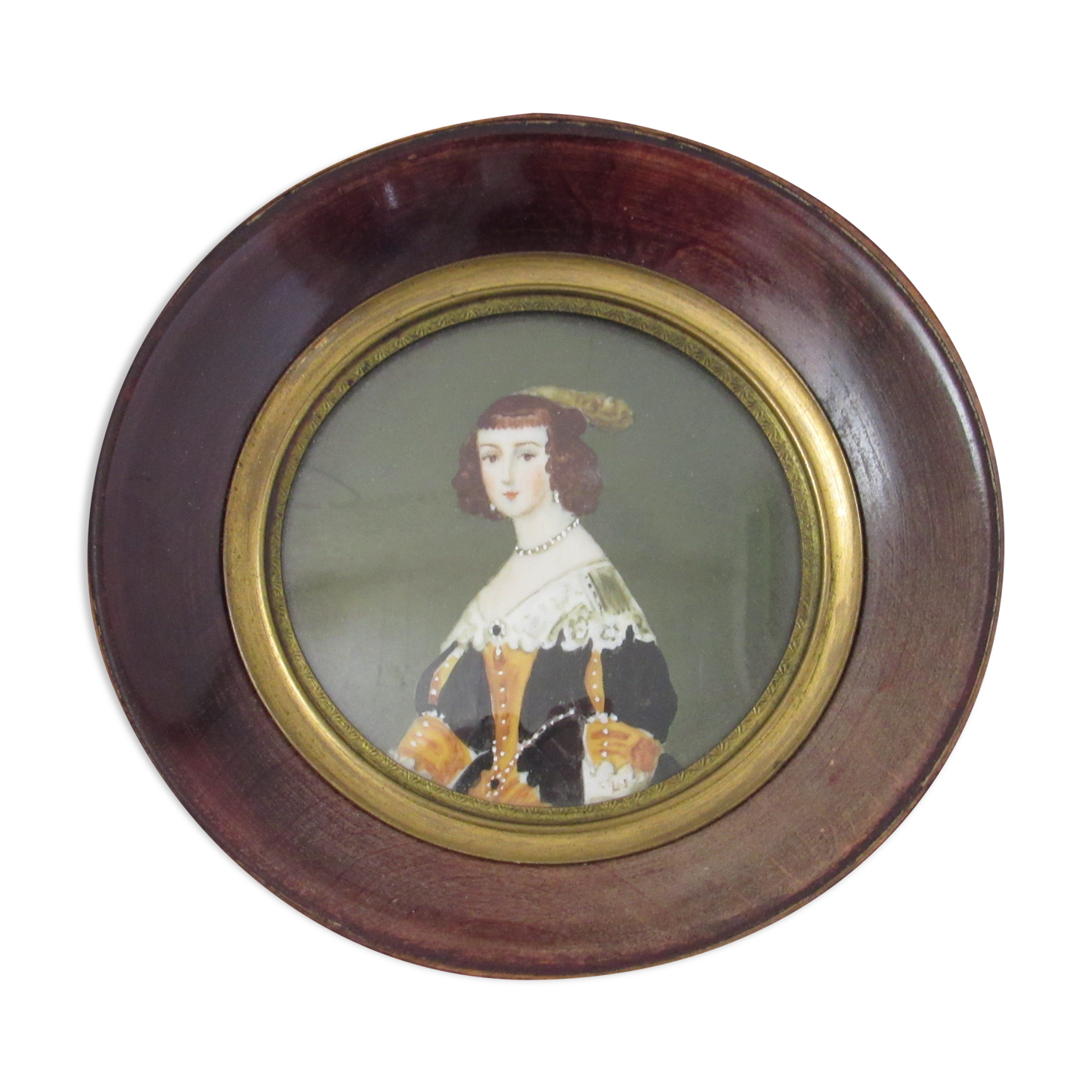 Tableau miniature peinture à la main