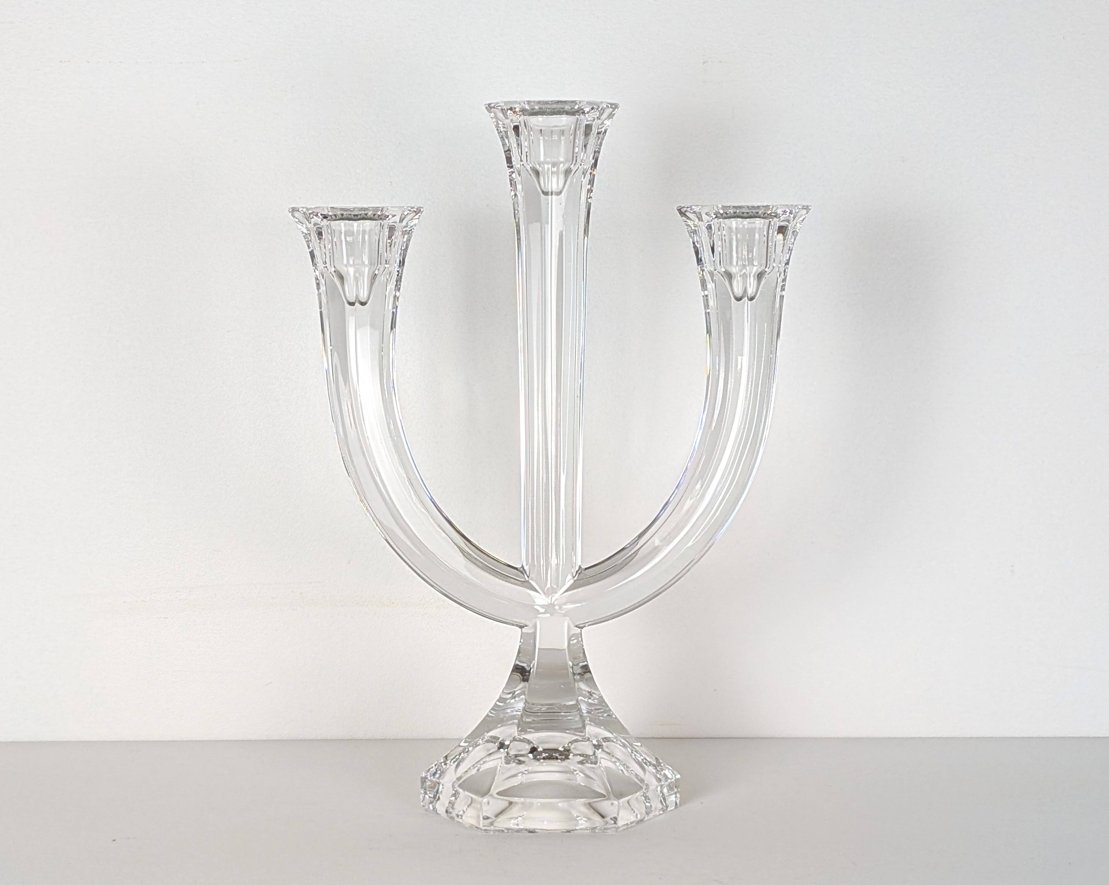 Nachtmann crystal candle holder