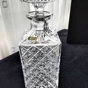 Carafe à whisky en cristal au Plomb 24 %