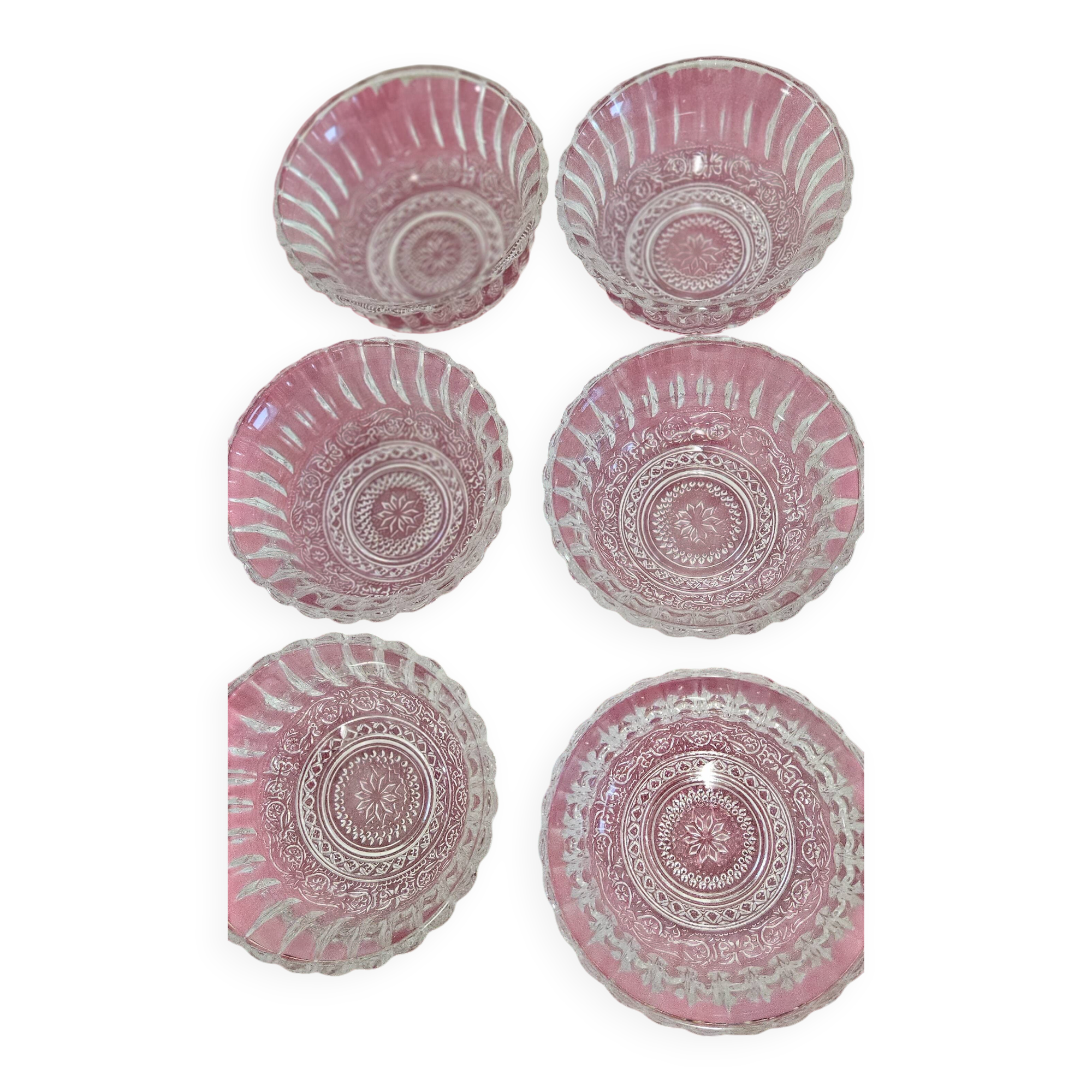 Coupelles en verre