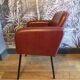 Fauteuil en skaï