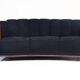 1930s Art Deco Curved Banana Sofa