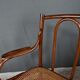 Curved beech bench, stamped J&J Kohn – Early 20th century